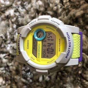 Baby G shock. Bright colors!